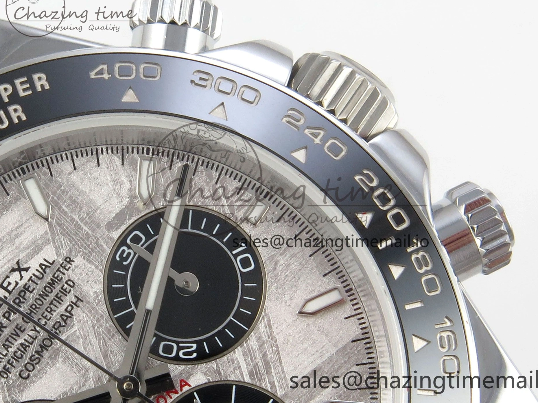 1223 UrbanStyle Daytona 126519 Gain Weight SWF 1:1 Best Edition Meteorite Dial Sticks Markers on Oysterflex Strap SH 153